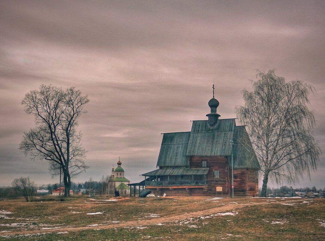 Деревянная Никольская Церковь Суздаль