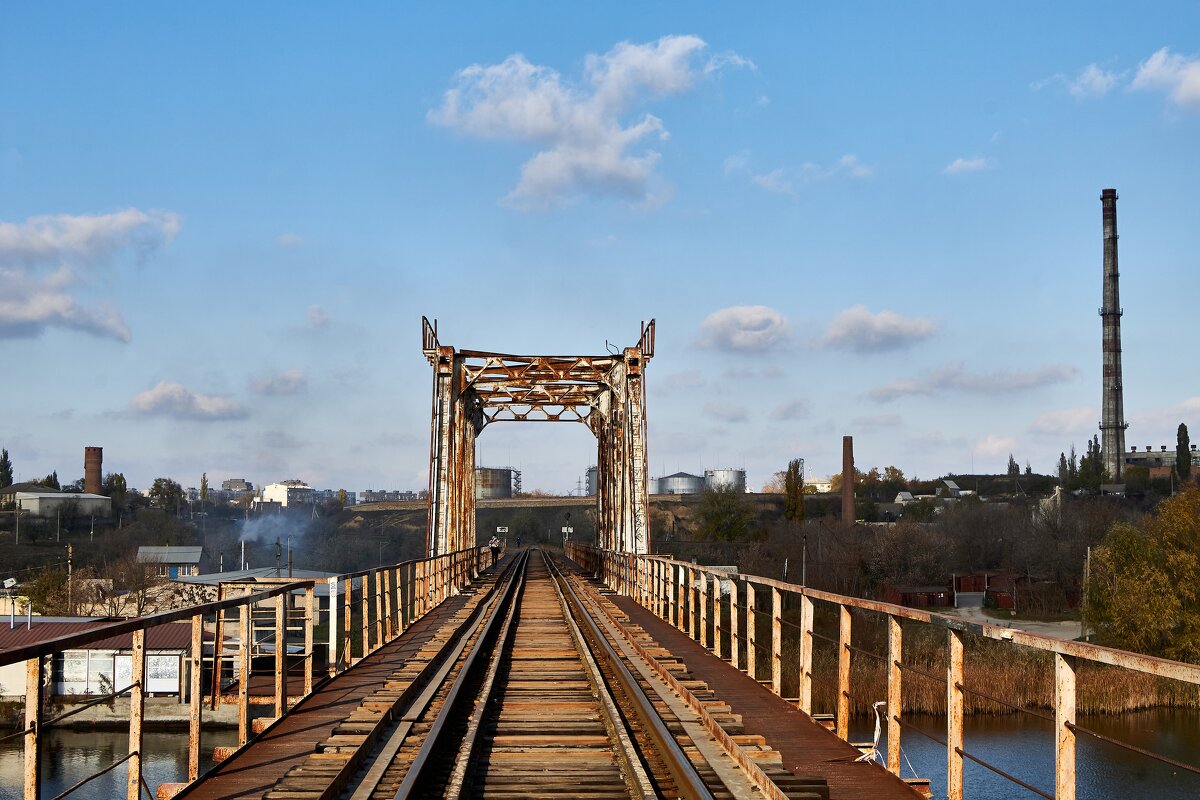 Железнодорожный мост через реку Кошевая - Алексей Р.