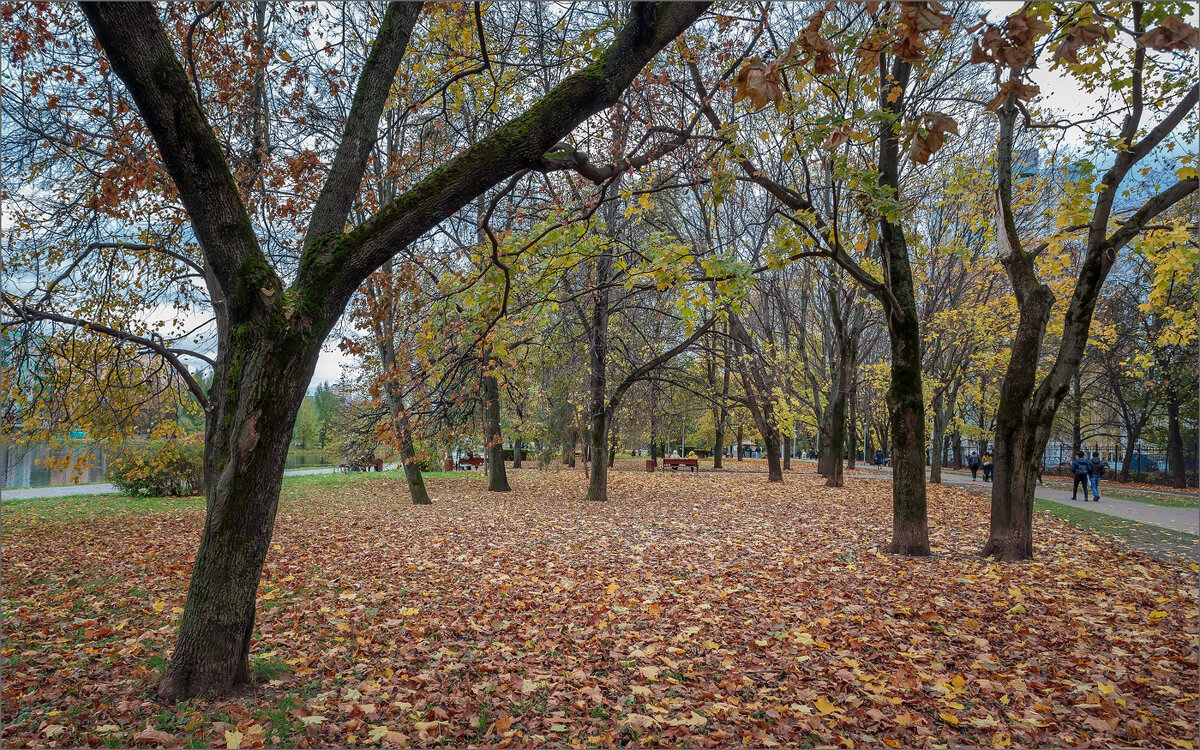 Осенний вечер в парке... - Сергей Кичигин