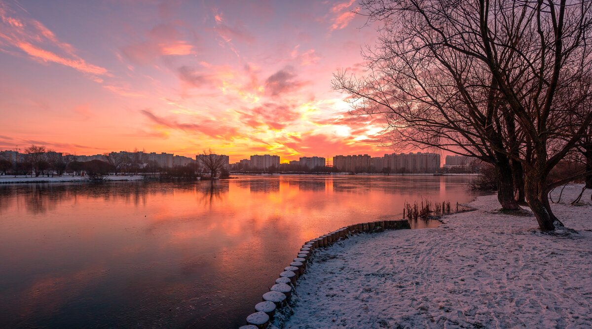 Утро в зимнем парке - Валерий Иванович