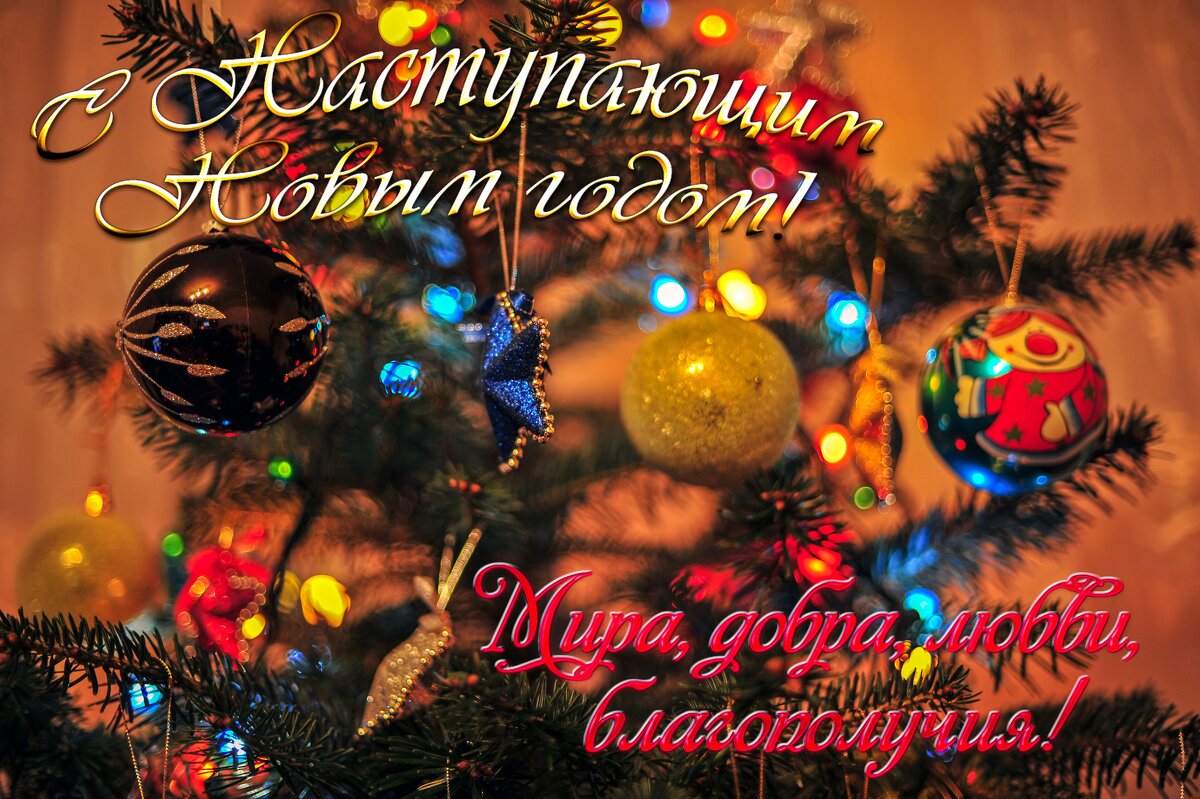 С наступающим Новым годом! - Валерий Иванович