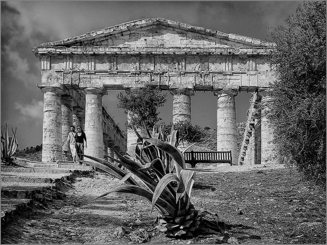 Древнегреческий храм. Седжеста. Сицилия - Lmark 
