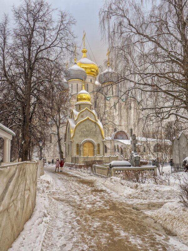 новодевичий монастырь, январь 2021 - Александр Шурпаков