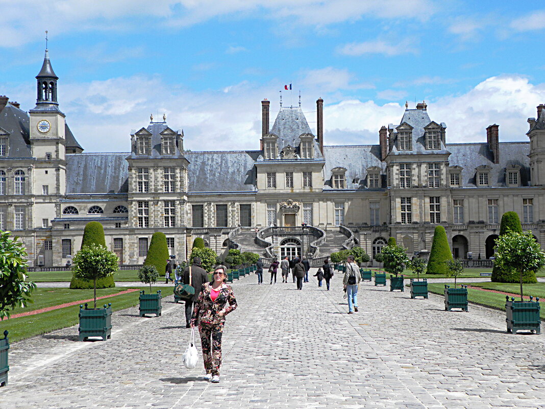 Château de Fontainebleau. Дворец Фонтенбло во Франции. - Галина 