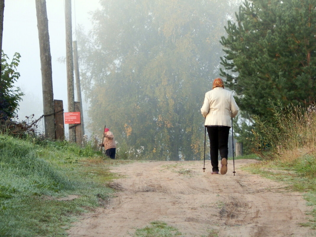 Прогулка в деревне - Александр Генрихович Завьялов