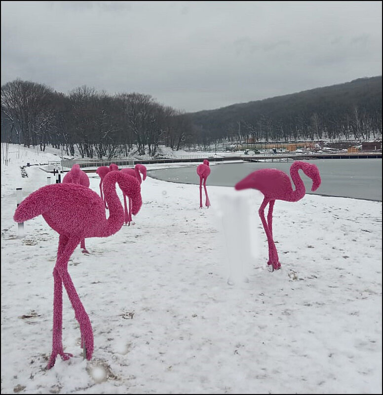 "Розовый фламинго" - Надежда 
