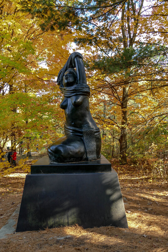 Скульптура в парке недалеко от музея МакМайкла, снимок 2 - Юрий Поляков