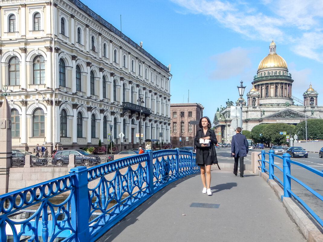 На Синем мосту (Санкт-Петербург) - Игорь Викторов