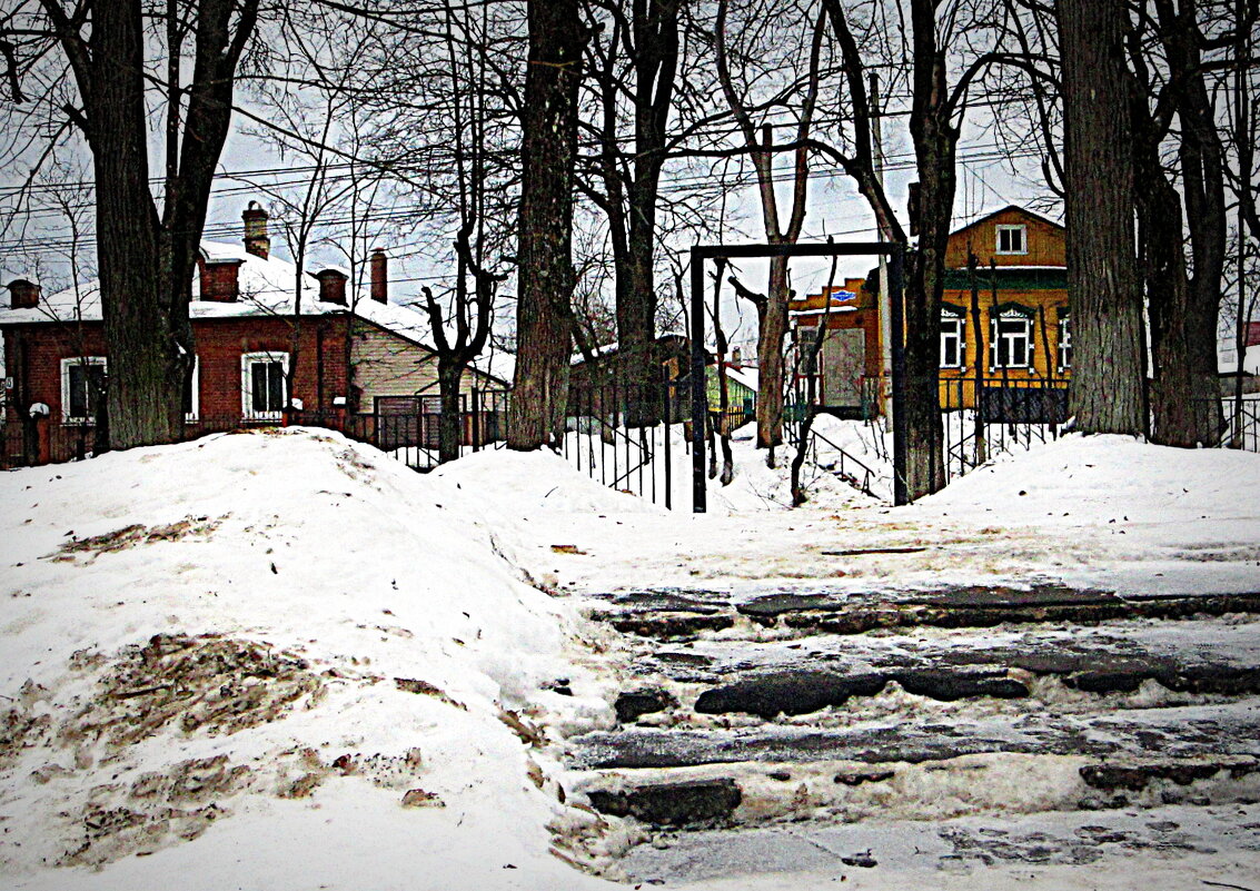 январь в подмосковье - Любовь 