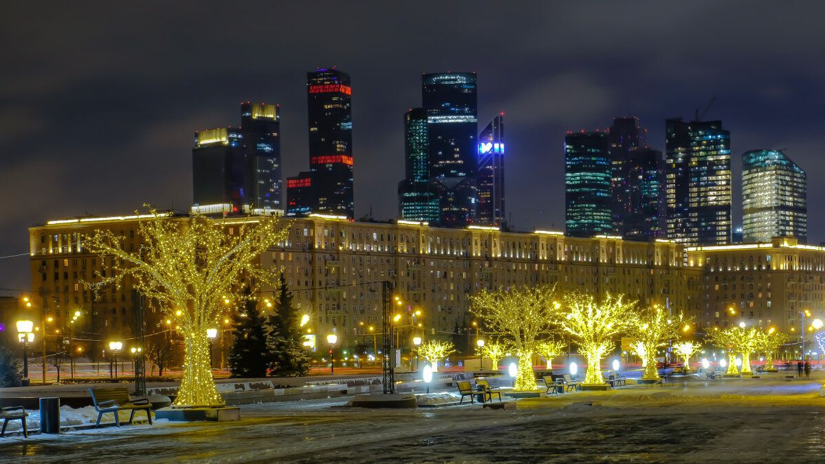 Вид на Москва-Сити со стороны Кутузовского проспекта - Георгий А