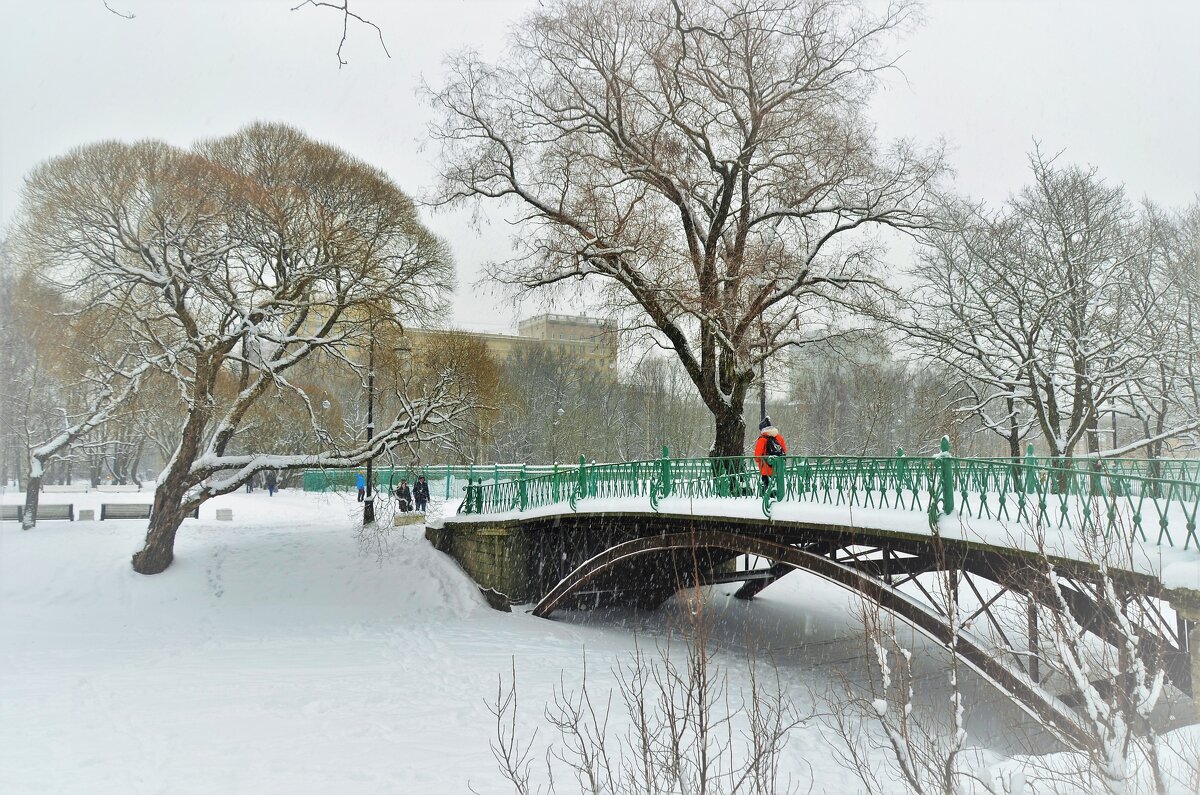 Зима у милого мостика... - Sergey Gordoff