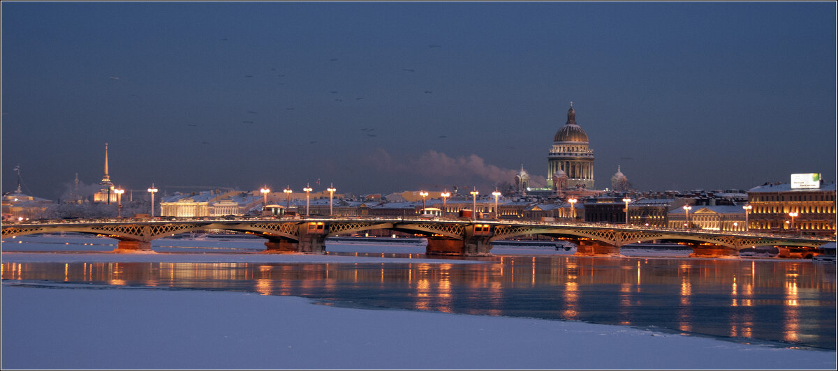 Зимний вечер *** Winter evening - Aleksandr Borisov