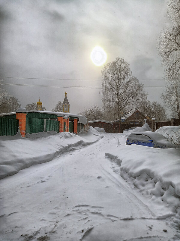 Февральский снегопад наступает...2021 - Юрий Яньков
