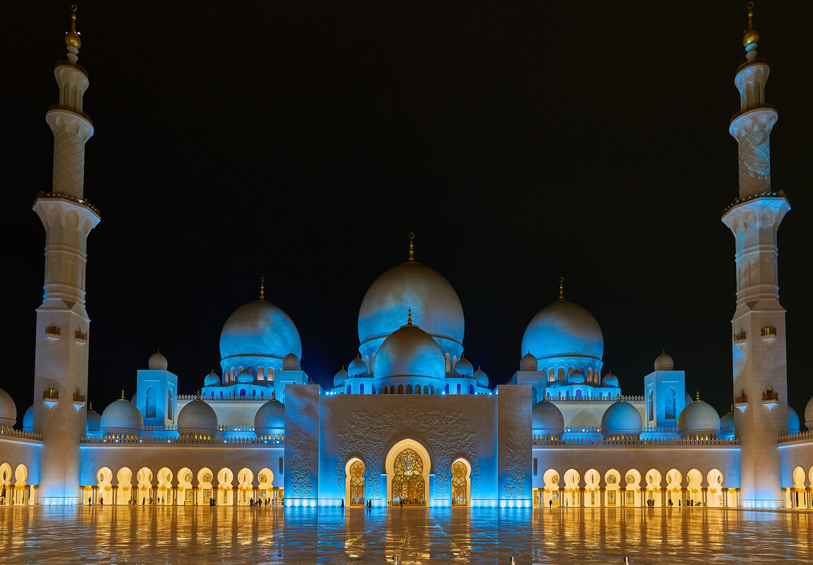 Абу-Даби. Мечеть шейха Зайда Sheikh Zayed Grand Mosque Center - Сергей 
