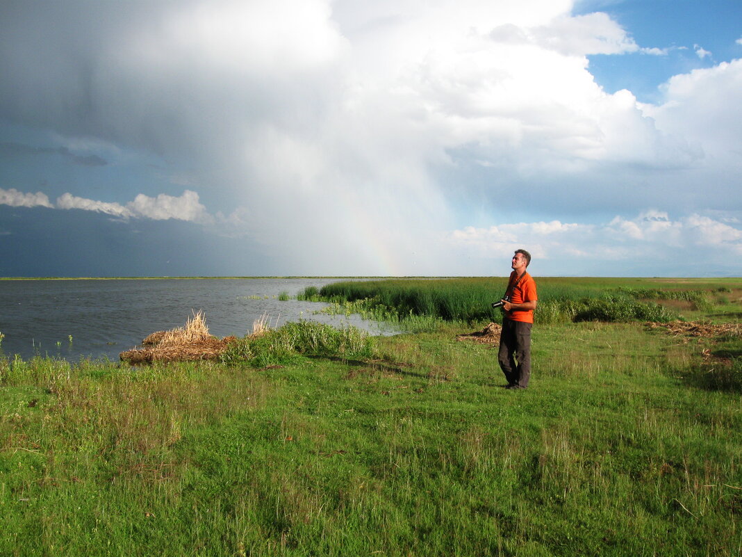 Монголия. Озеро Хар-Ус перед дождем - Галина 