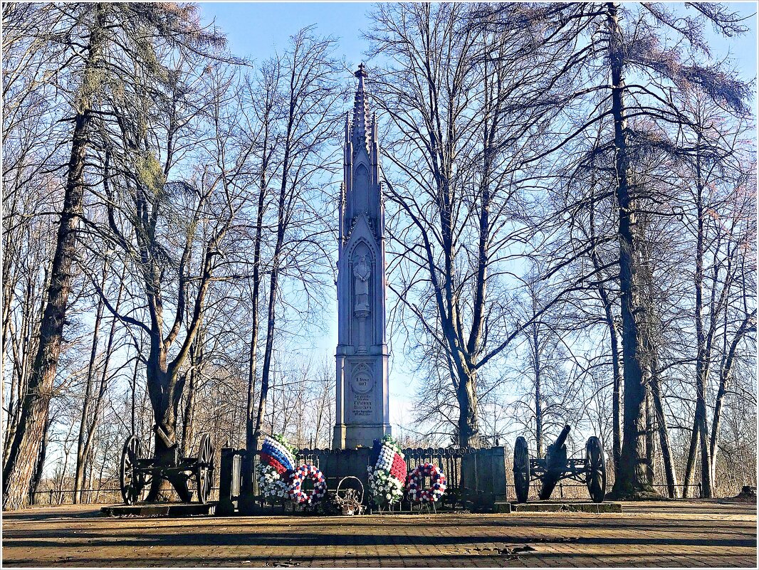 Памятник в честь сражения при Прейсиш-Эйлау. - Валерия Комова
