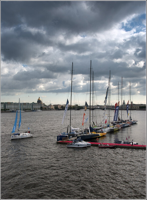 Океанские яхты в СПб *** Ocean yachts in St. Petersburg - Aleksandr Borisov