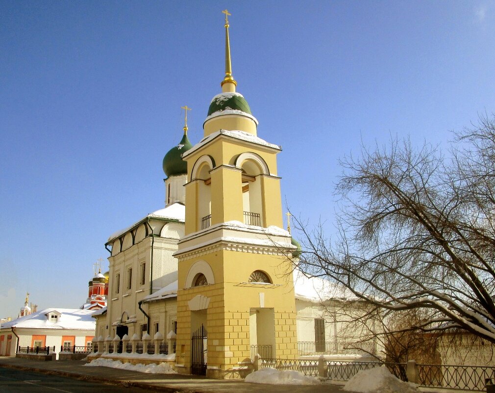 Церковь Максима Блаженного и колокольня. Зарядье - Ольга Довженко