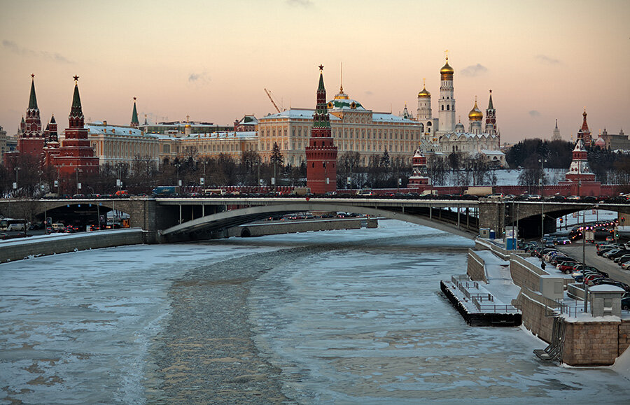 Зимняя Москва река - Тимур Кострома ФотоНиКто Пакельщиков