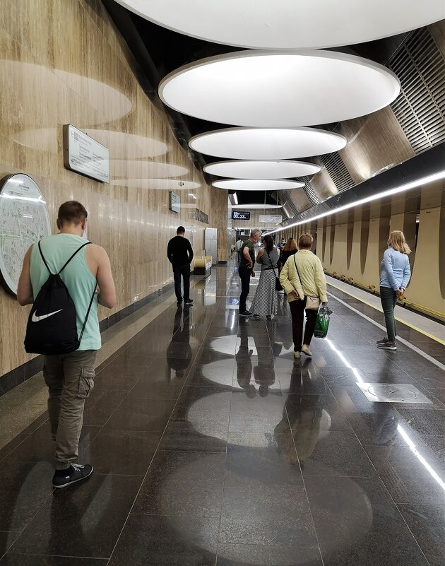 Московское метро, станция Юго-Восточная - Agapa ***