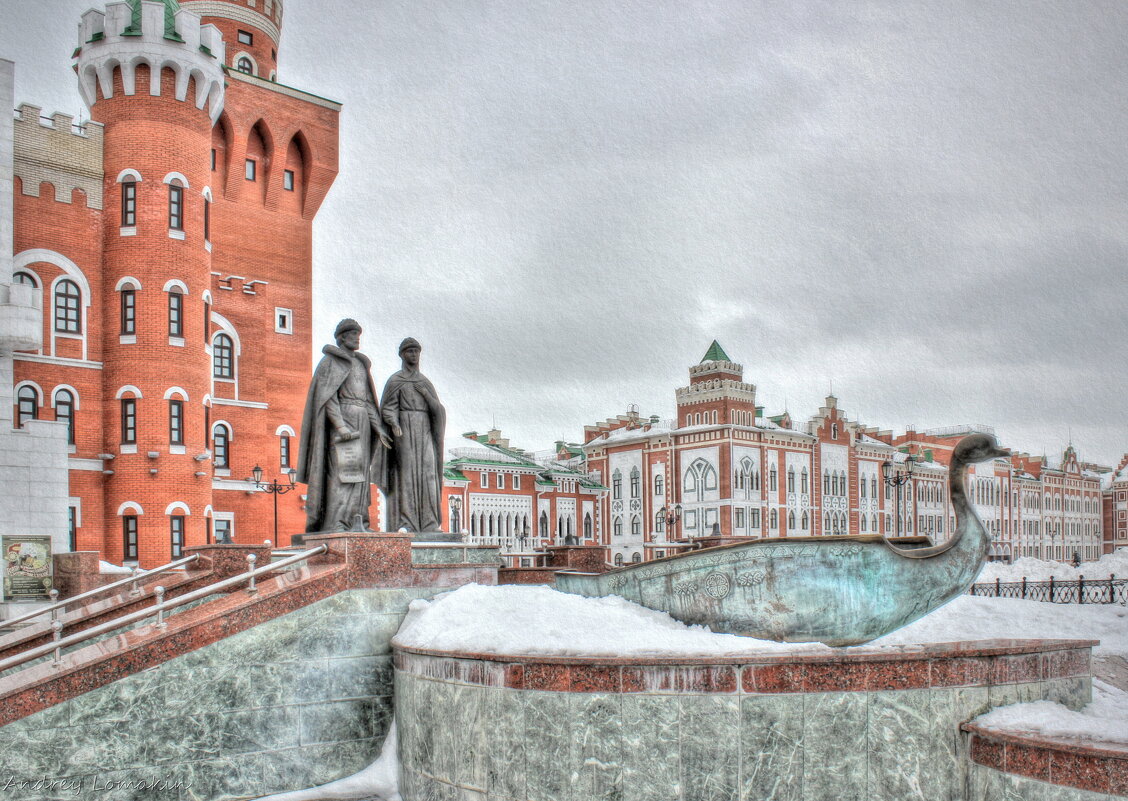 Памятник-фонтан Петру и Февронии - Andrey Lomakin