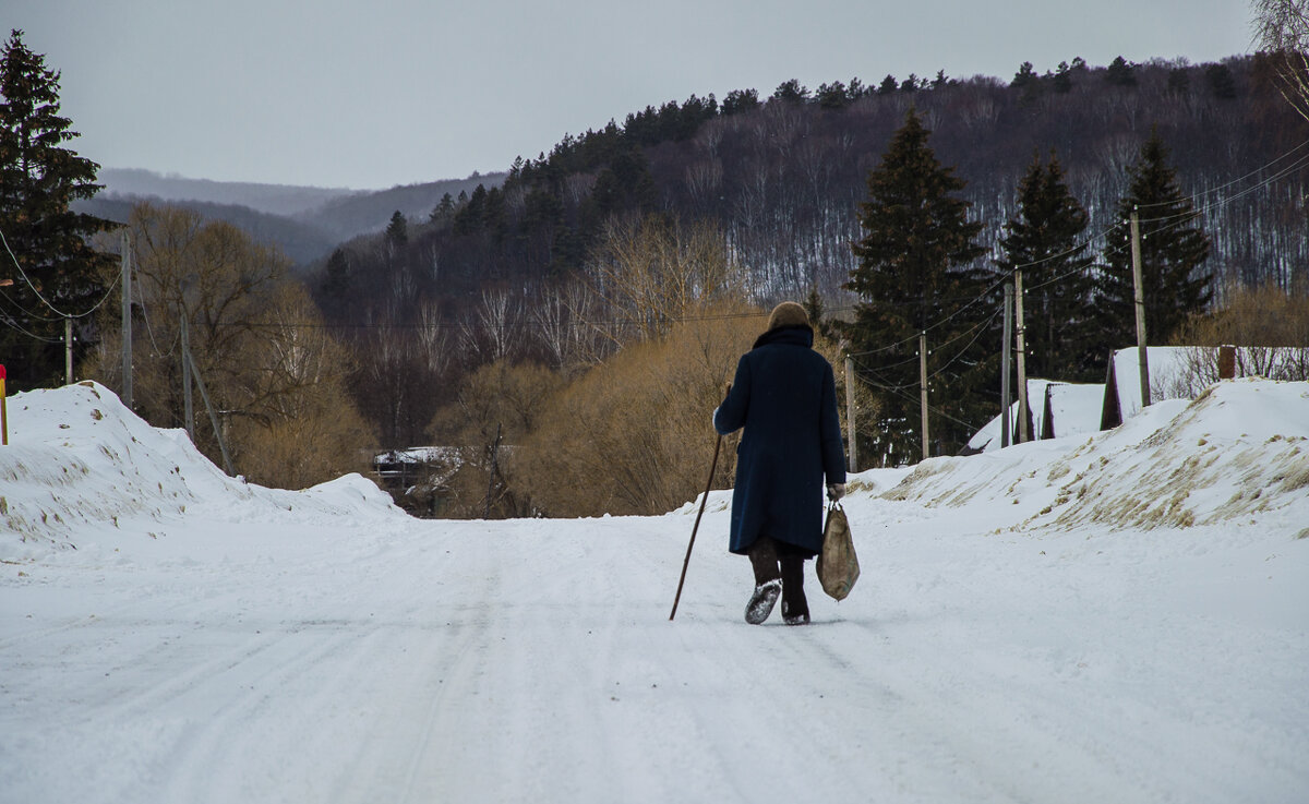 Деревенский пейзаж - ирина лузгина 