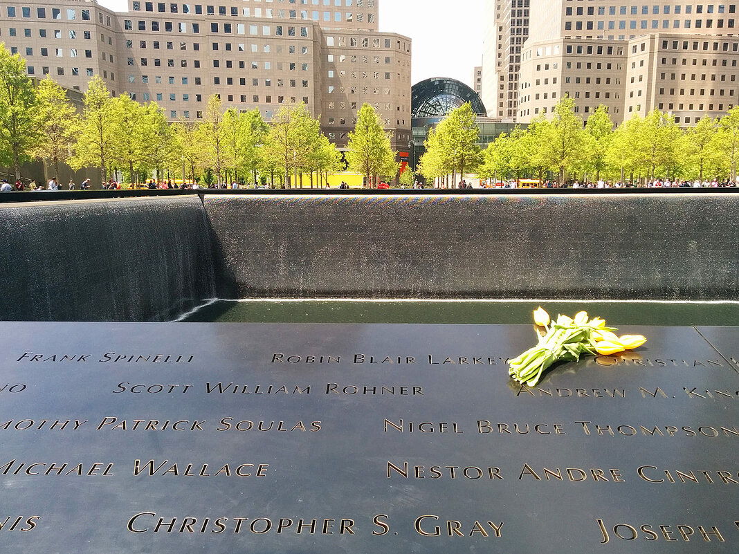 Национальный мемориал 11 сентября в Нью-Йорке 2016 год - Светлана Хращевская