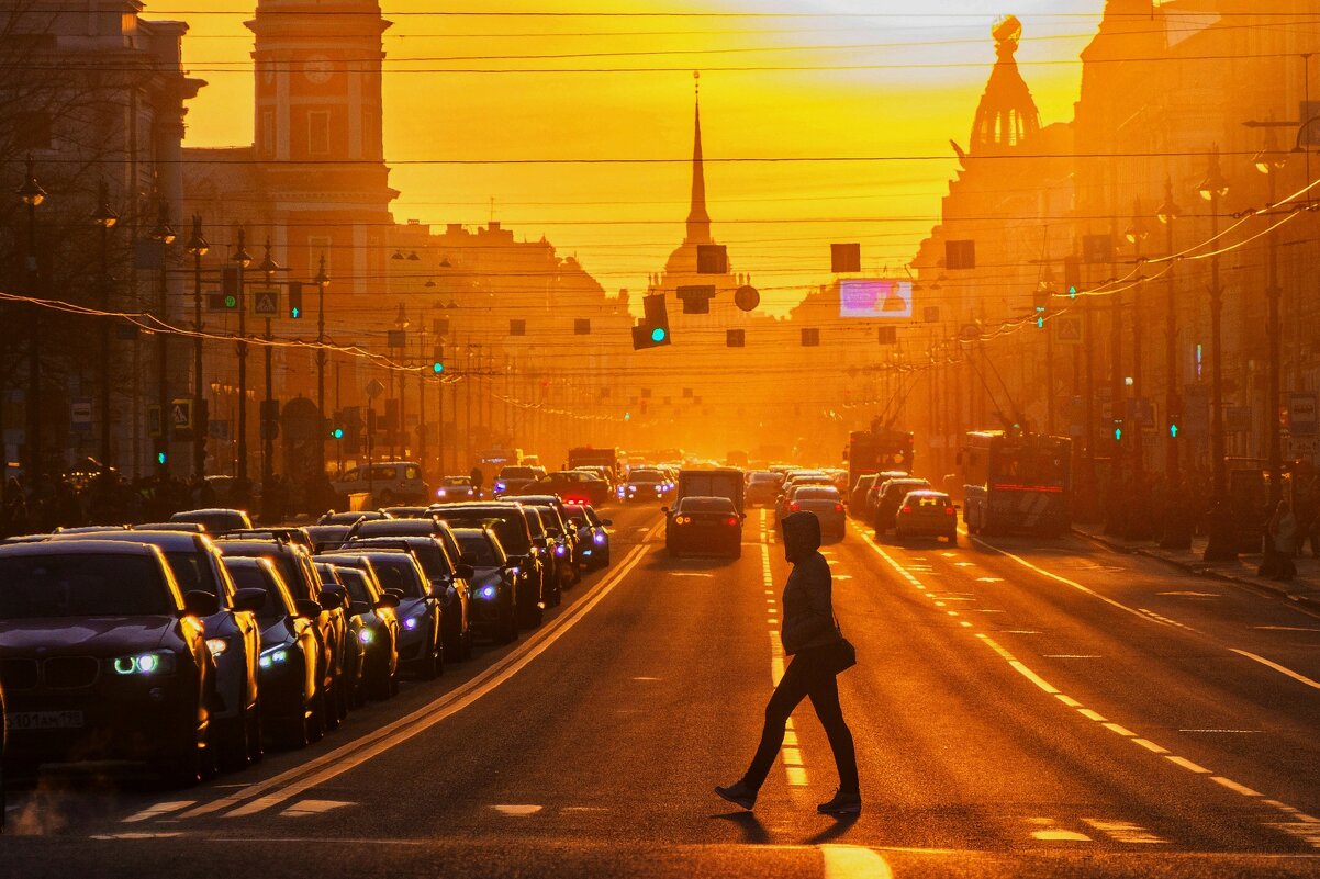 Солнце заходило на Невском проспекте - Майя Жинкина