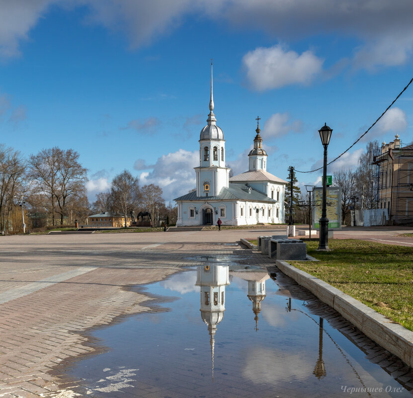 Храм Александра Невского в Вологде. - Олег Чернышев