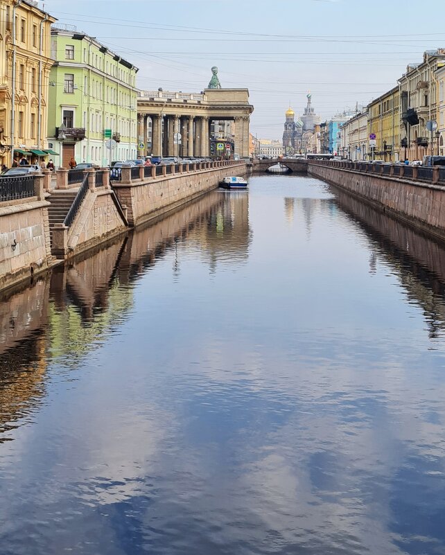Санкт-Петербург, апрель 2021. Канал Грибоедова. - Надежда Лаптева