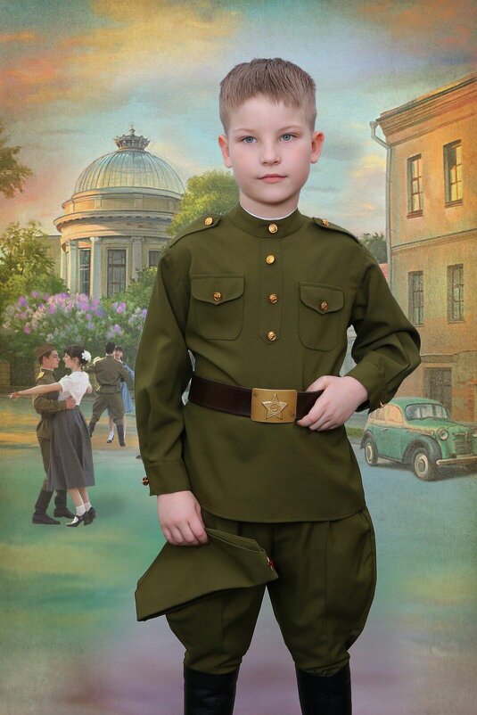 Внук Александр,фото из садика 7 лет - Валентин Семчишин
