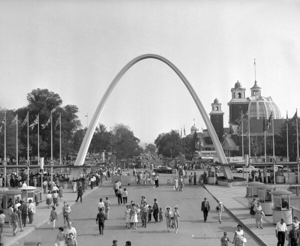 Ворота Дафферин в Выставочный Центр Торонто, 1959 г. - Юрий Поляков
