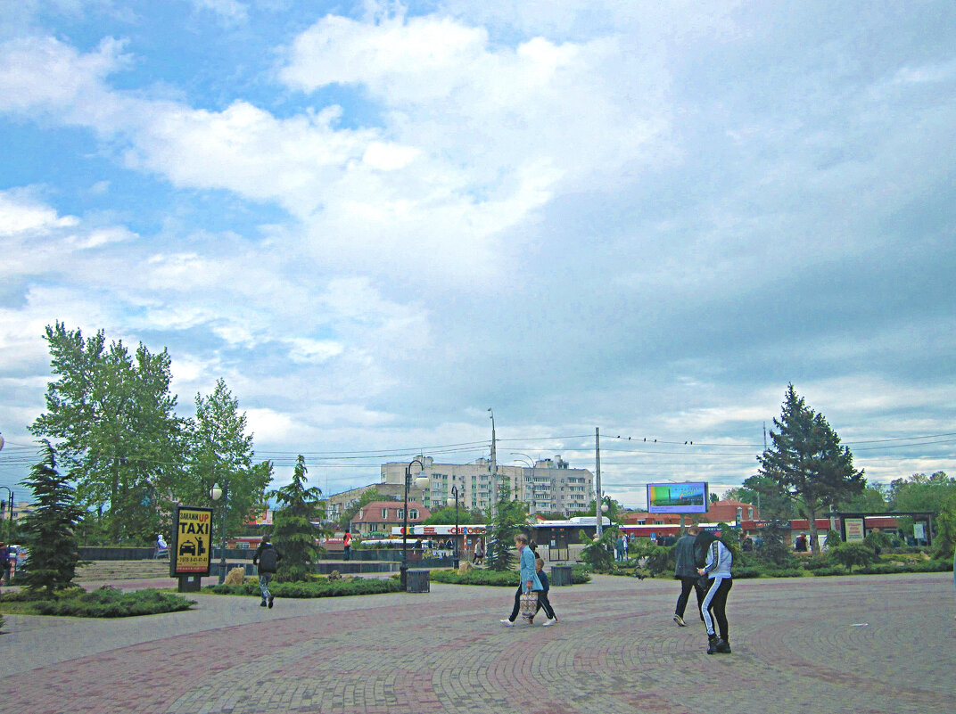 Площадь у  Центрального  рынка - Валентин Семчишин