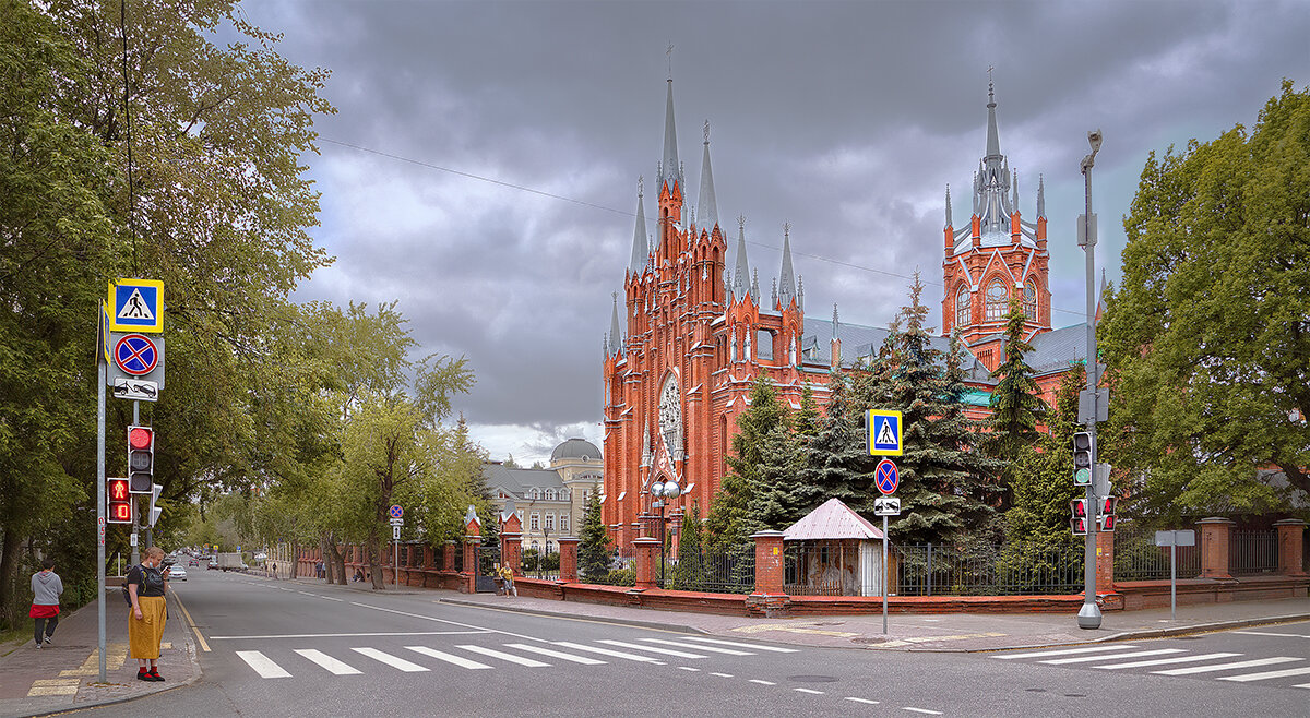 Москва. Римско-католический Кафедральный собор Непорочного Зачатия Пресвятой Девы Марии. - В и т а л и й .... Л а б з о'в