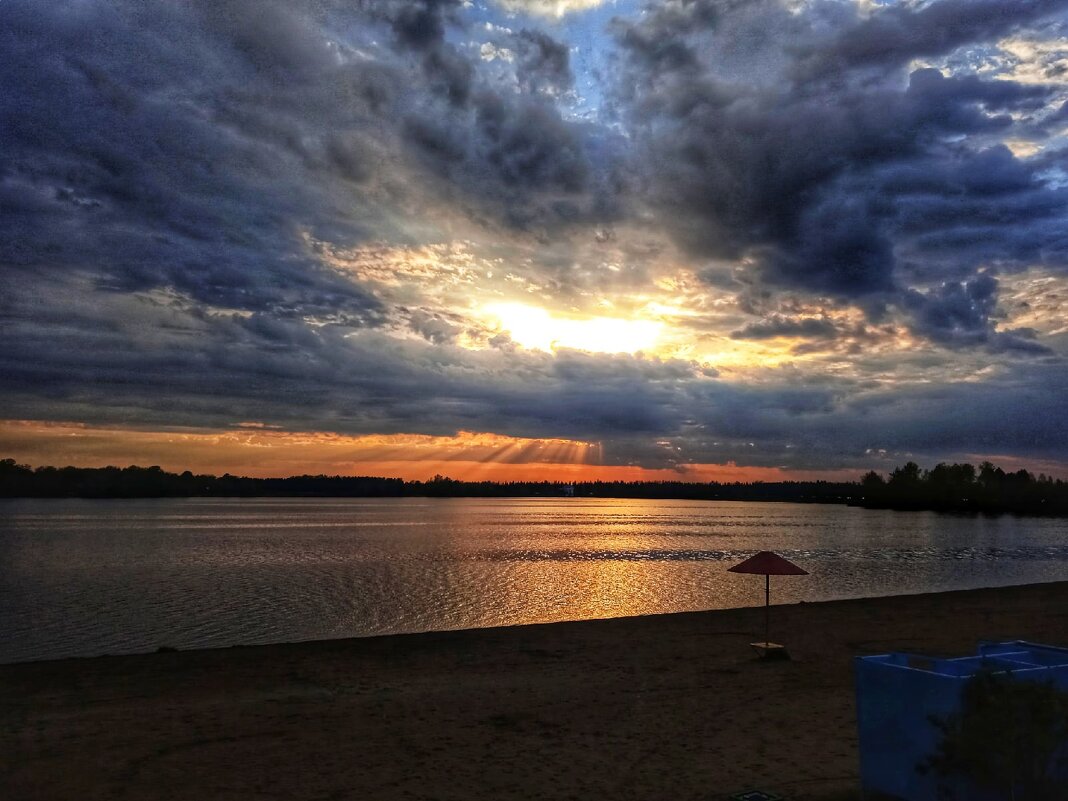 Закат на озере - Вадим Басов