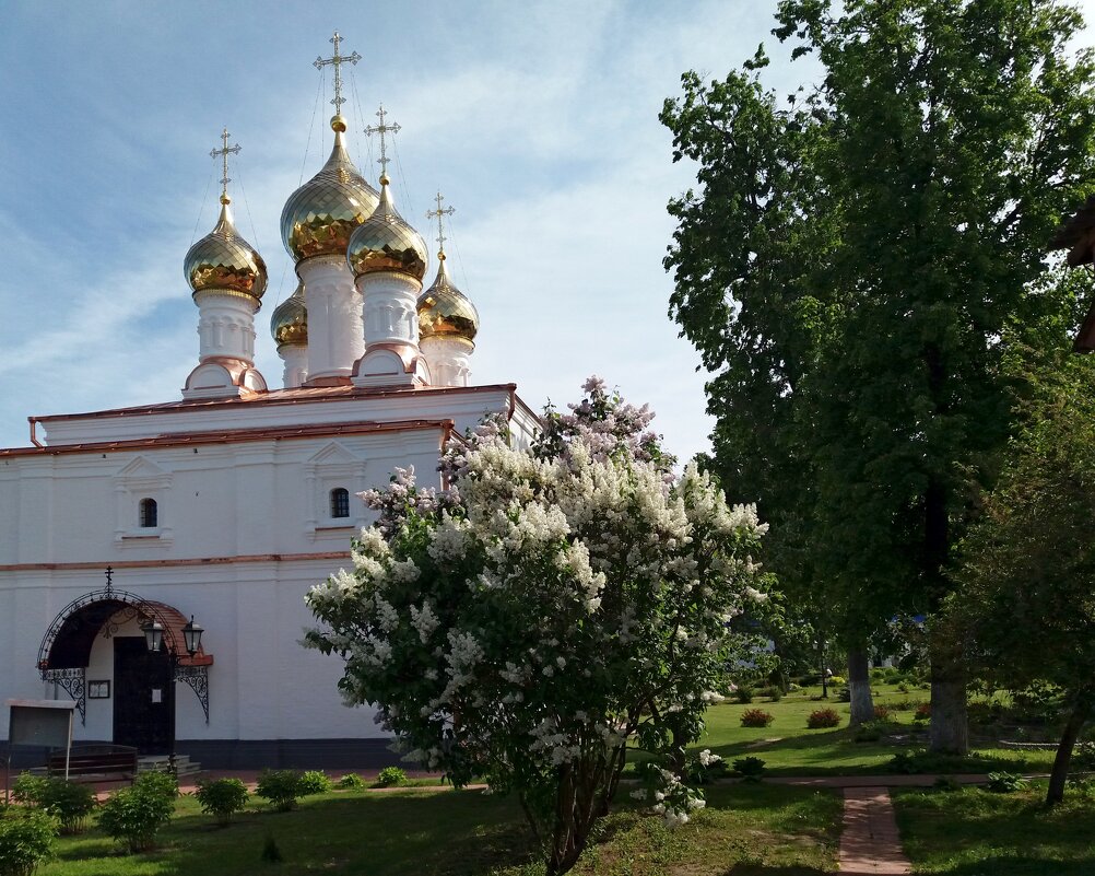 Храм Рождества Божией Матери в солотчинском монастыре - Galina Solovova