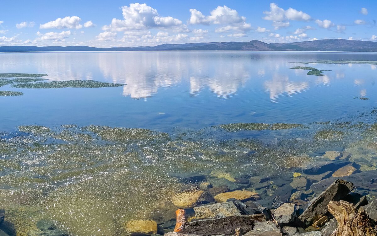 Начало Мая на озере Тургояк (панорама) - Алексей Трухин