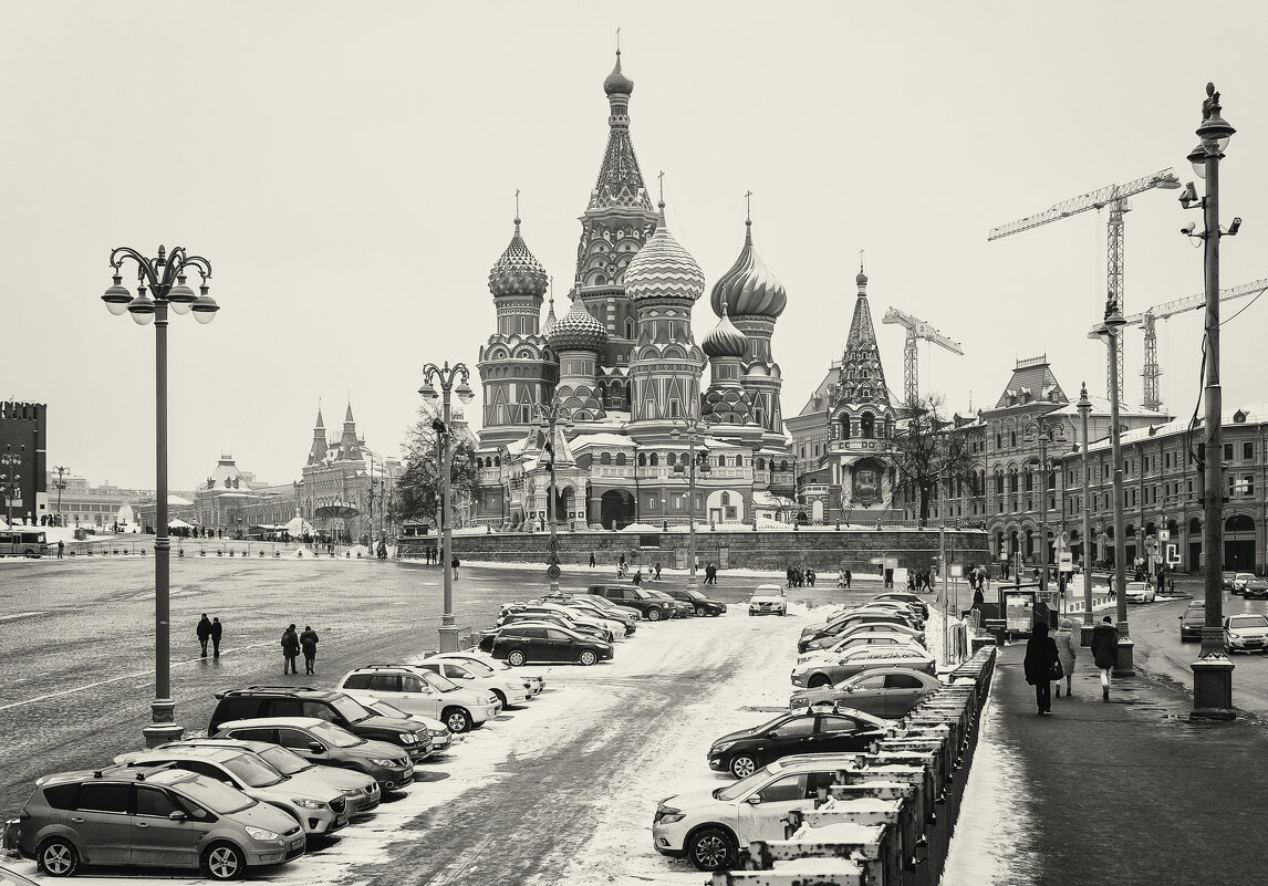 К Величию зимней Москвы. - Анатолий Щербак