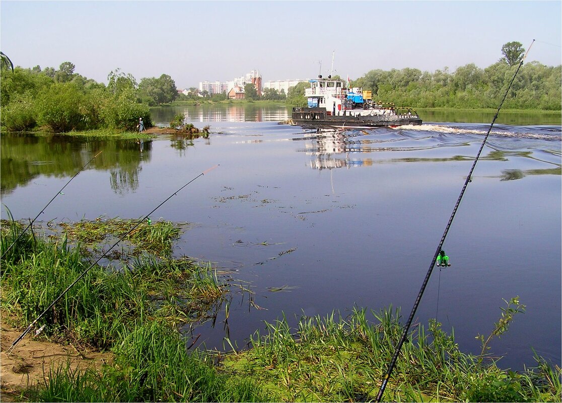 На рыбалке - Геннадий Худолеев Худолеев