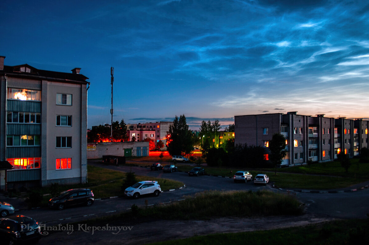 Знойная летняя ночь за моим окном - Анатолий Клепешнёв