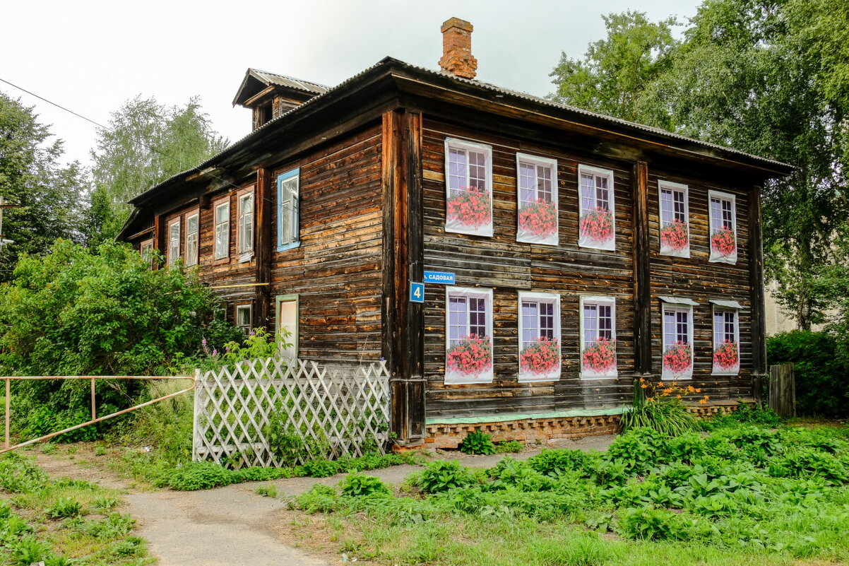 красивые окна с цветочками - Георгий А