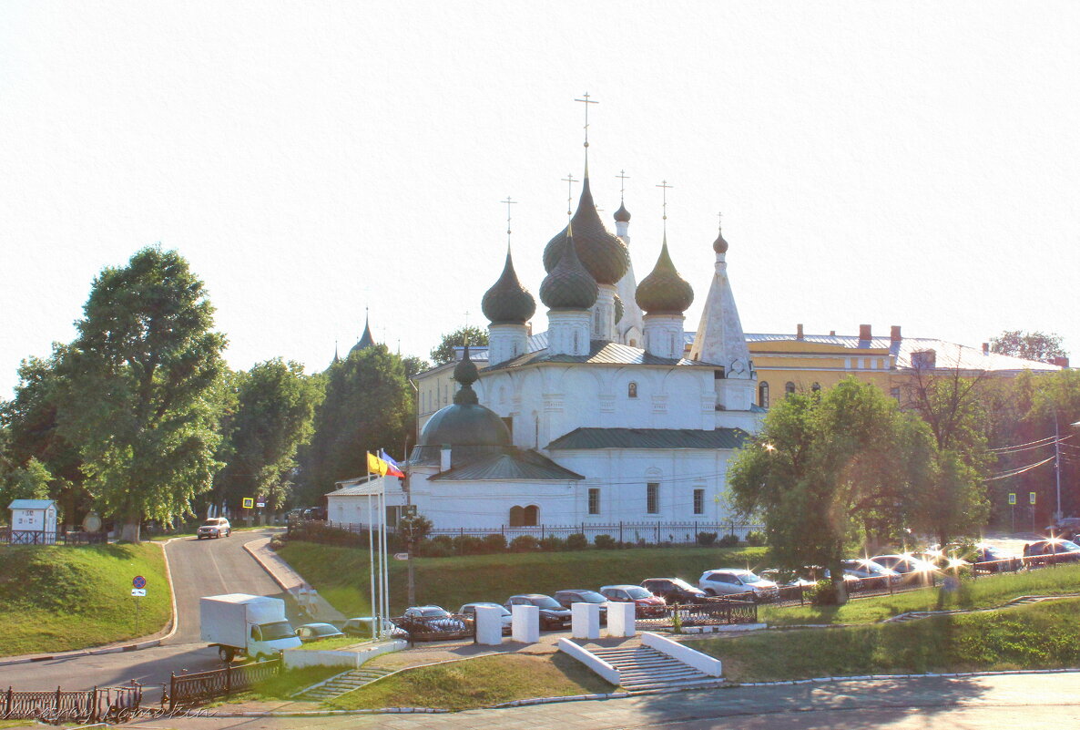 храм спаса на городу ярославль