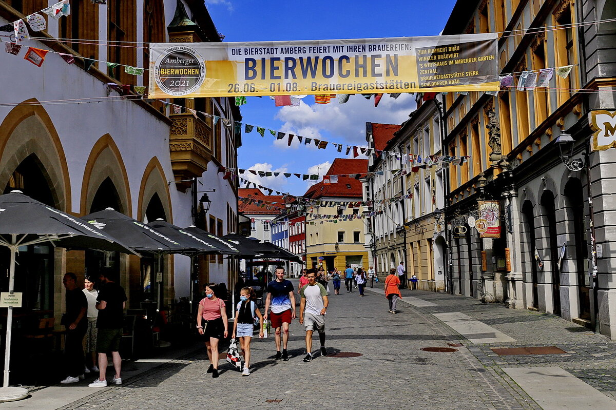 Недели пива в Амберге (на плакате) - Walter Dyck