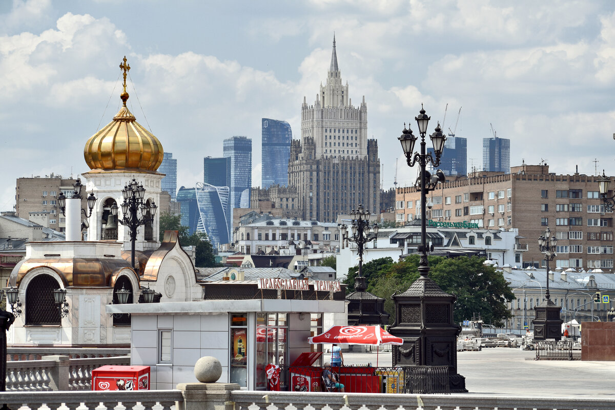 Вид с моста. - Валерий Пославский