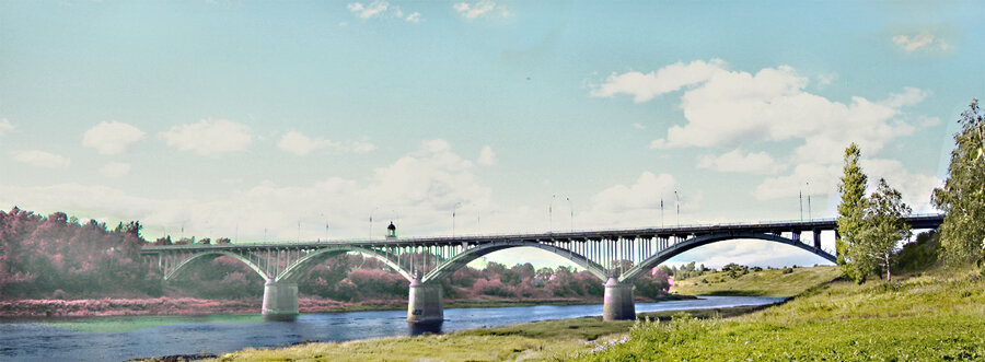 Пейзаж с мостом - Nikolay Monahov