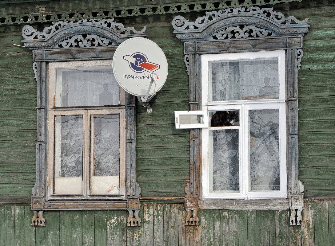 "Зачем мне телевизор, если есть форточка", в городе Тутаеве - Николай Белавин