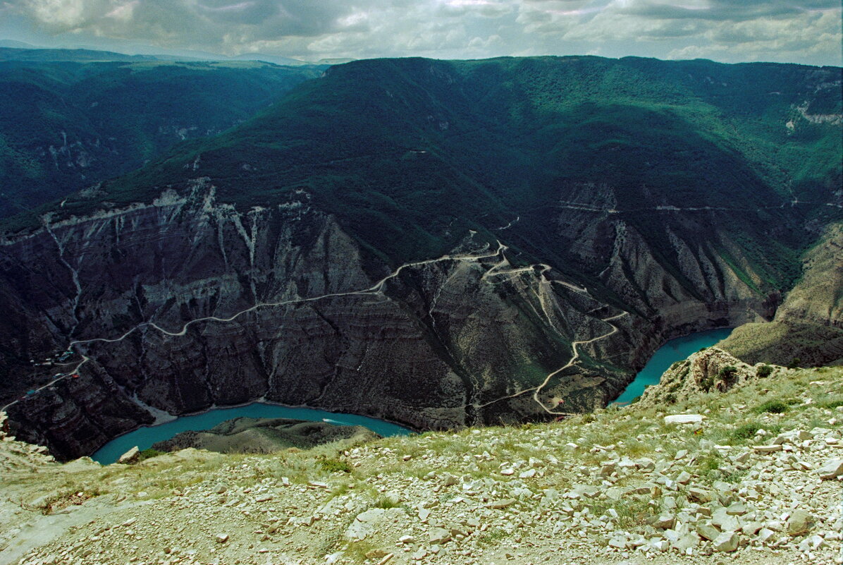 Пейзаж с горными дорогами - M Marikfoto