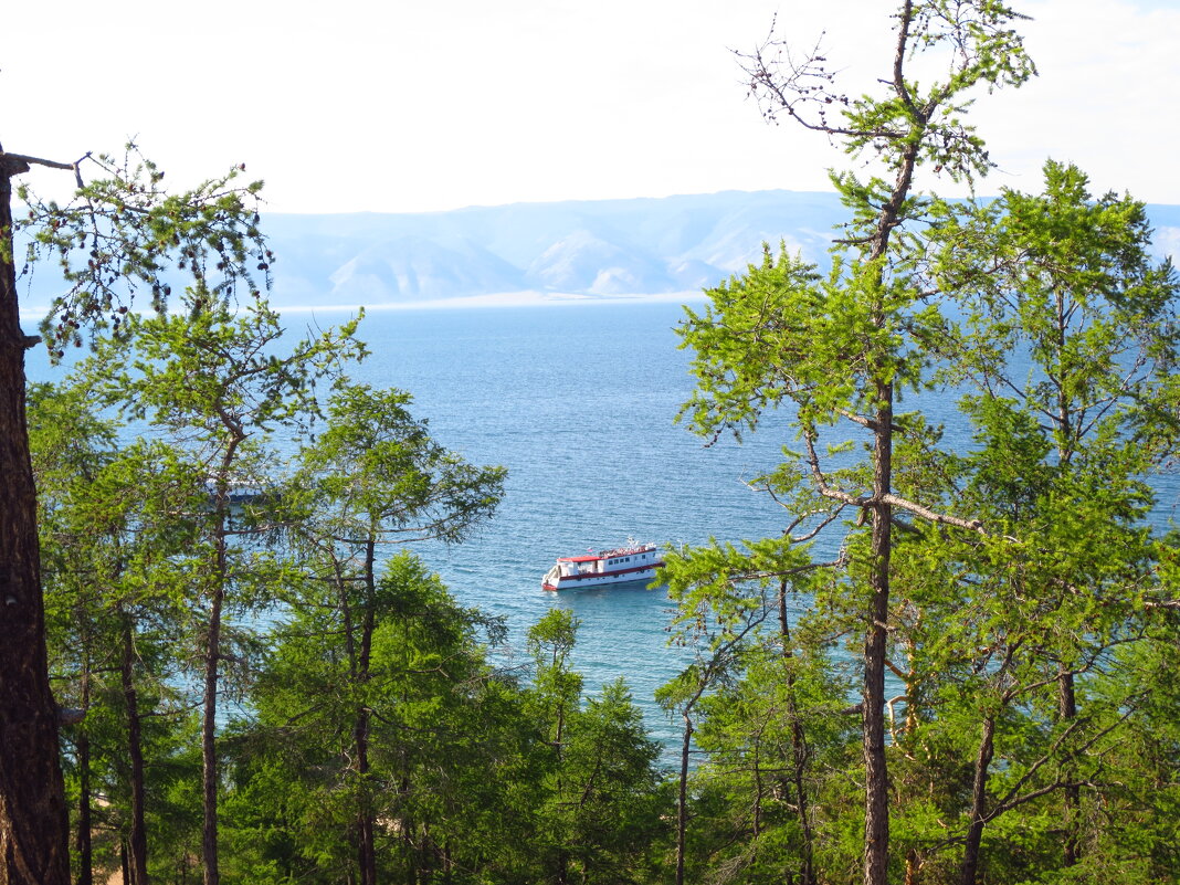 Вид на Байкал с берега Ольхона - Олеся 