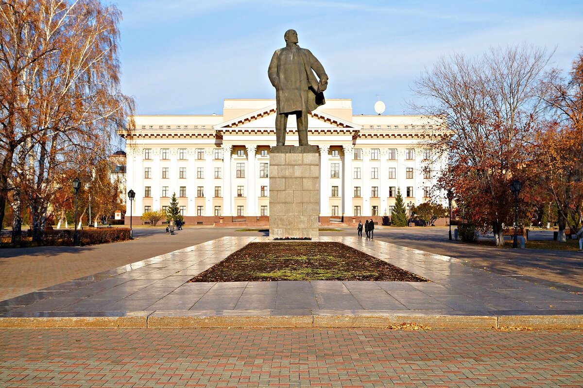 Площадь Ленина - ставил 