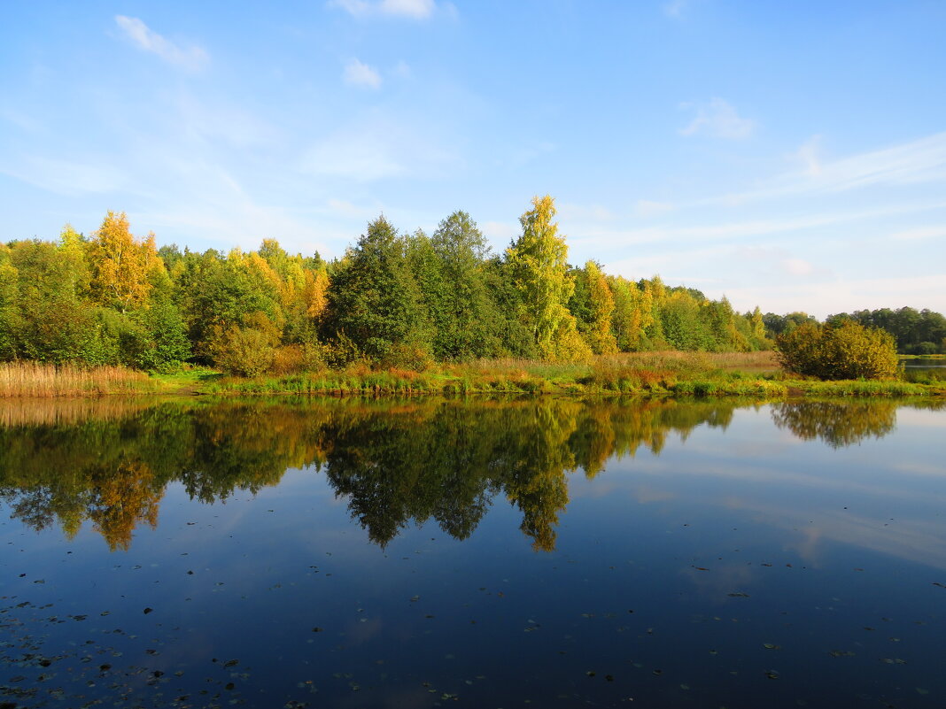 Зеркало осеннего озера - Андрей Снегерёв